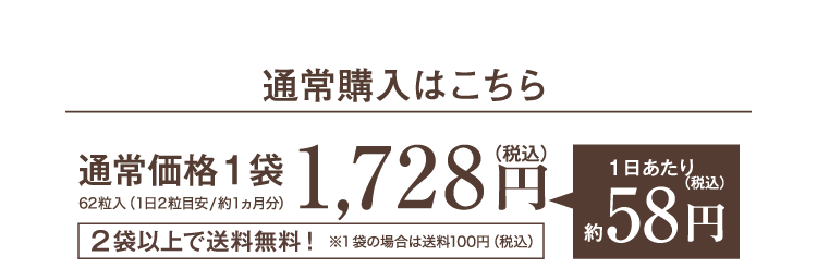 通常購入はこちら、1728円2袋以上で送料無料、1袋の場合は送料100円